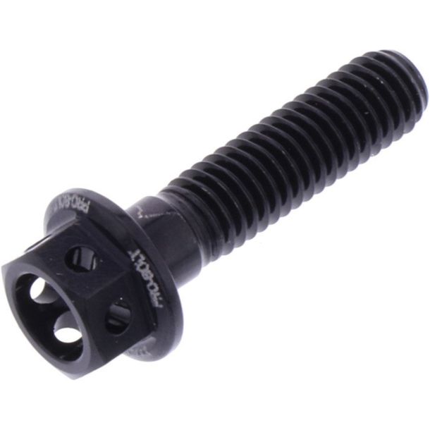 Schraube JMP 6 Kant  Bolt M5x0,8mm 20mm Aluminium Racing schwarz
