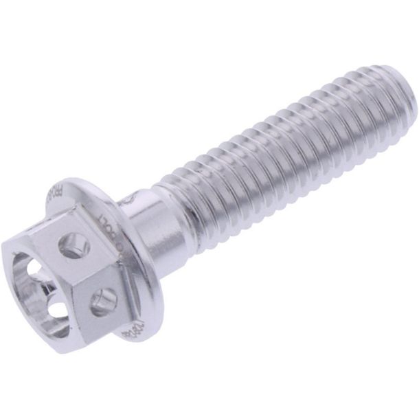 JMP 6-sided bolt M5x0.8 mm 20mm aluminum racing silver