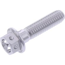 Boulon à 6 faces JMP M5x0,8 mm 20 mm en aluminium argenté