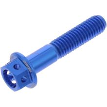 Śruba JMP 6-punktowa M5x0.8mm 25mm Aluminium Racing Blue