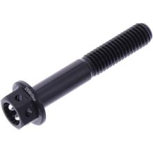 Schraube JMP 6 Kant  Bolt M5x0,8mm 30mm Aluminium Racing schwarz