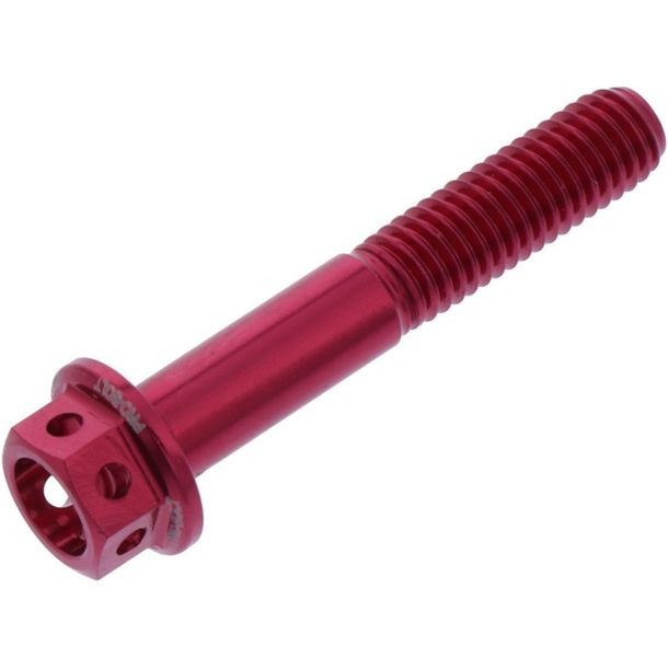 JMP 6-Point Bolt M5x0.8 mm 30mm Aluminum Racing Red