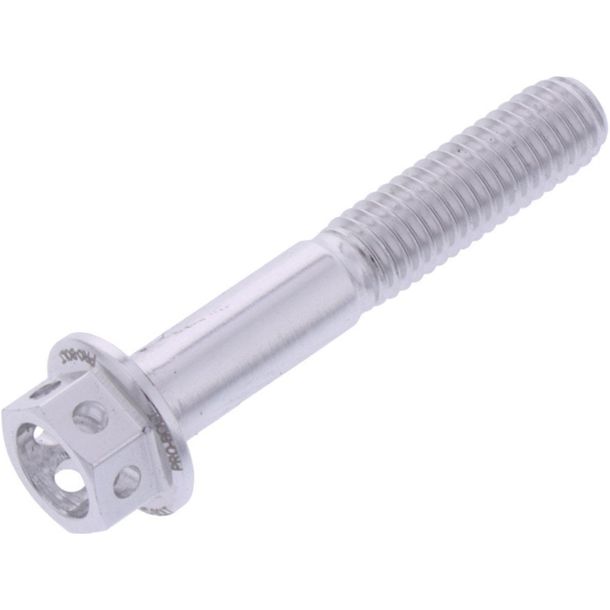 JMP 6-sided bolt M5x0.8 mm 30mm aluminum racing silver