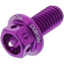 Śruba JMP 6-stronna M6x1.00mm 12mm aluminiowa wyścigowa fioletowa