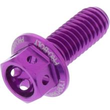 Śruba JMP 6-stronna M6x1.00mm 15mm aluminiowa wyścigowa fioletowa