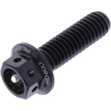bout JMP 6 kant M6x1,00mm 20mm aluminium racing zwart