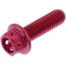 Parafuso JMP 6 lados Sextavado M6x1,00mm 20mm Alumínio Racing vermelho