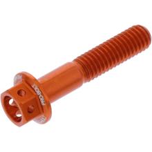bout JMP 6-kant M6x1,00mm 30mm aluminium racing oranje