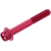 Śruba JMP 6-punktowa M6x1.00mm 40mm Aluminium Racing Red