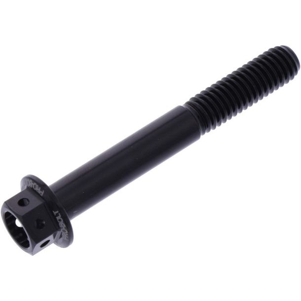 Bullone a 6 lati JMP M6x1,00mm 45mm in alluminio racing nero