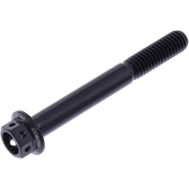 Bullone a 6 lati JMP M6x1,00mm 50mm in alluminio racing nero