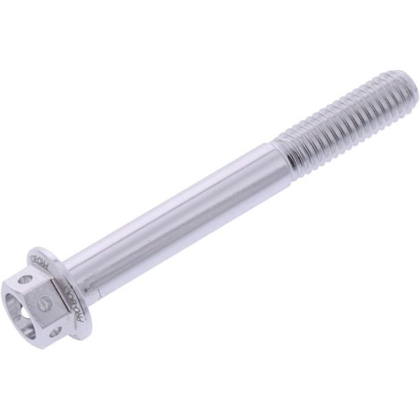 Bullone a 6 lati JMP M6x1,00mm 50mm in alluminio racing silver