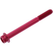 Śruba JMP 6-punktowa M6x1.00mm 60mm Aluminium Racing Red