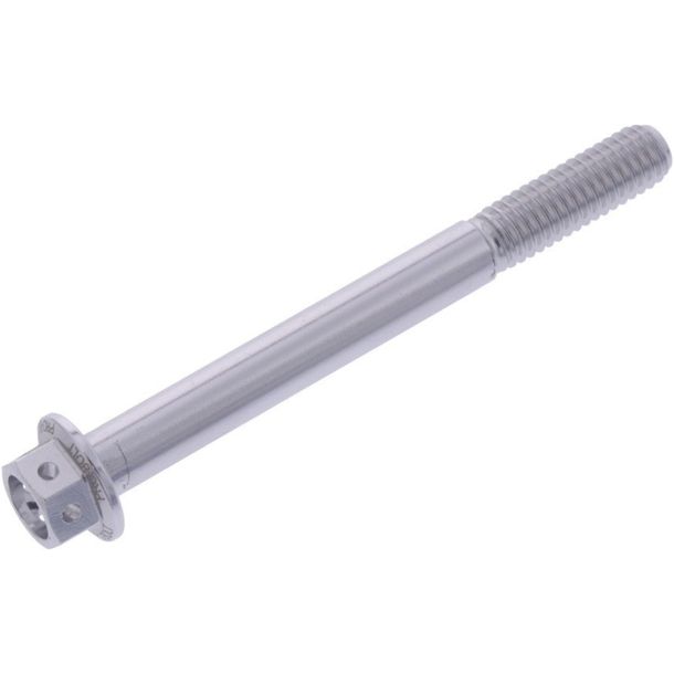 JMP 6-sided bolt M6x1.00mm 60mm aluminum racing silver