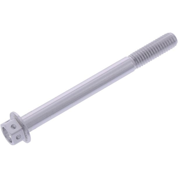 JMP 6-sided bolt M6x1.00mm 65mm aluminum racing silver