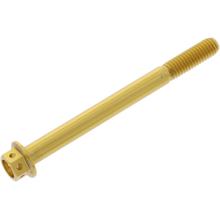 Śruba JMP 6-stronna M6x1.00mm 70mm aluminiowa wyścigowa złota