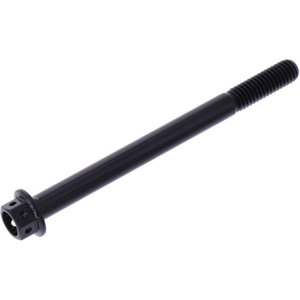 Schraube JMP 6 Kant  Bolt M6x1,00mm 75mm Aluminium Racing schwarz