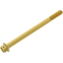 Śruba JMP 6-stronna M6x1.00 mm 80 mm aluminiowa wyścigowa złota