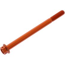 Śruba JMP 6-stronna M6x1,00 mm 80 mm aluminiowa wyścigowa pomarańczowa