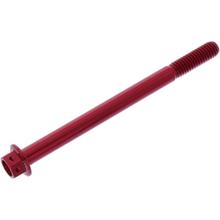 Śruba JMP 6-punktowa M6x1.00mm 80mm Aluminium Racing Red