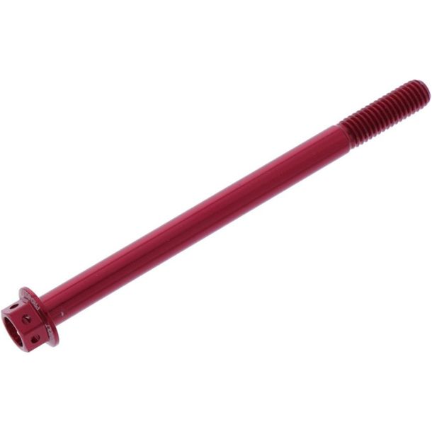 Bullone a 6 punte JMP, M6x1,00 mm, 85 mm, in alluminio, rosso