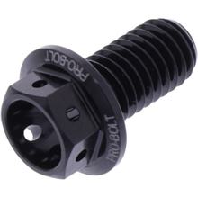 bout JMP 6-kant M8x1,25mm 15mm aluminium racing zwart