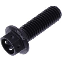 Schroef JMP 6-kant Bout M8x1,25mm 25mm Aluminium Racing zwart