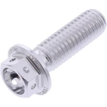 Śruba JMP 6-punktowa M8x1.25mm 25mm Aluminium Racing Srebrna