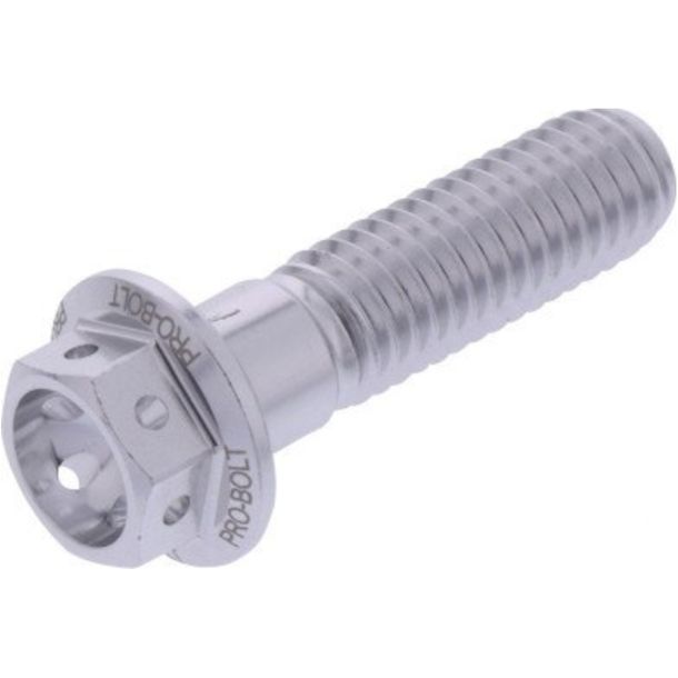 JMP 6-Point Bolt M8x1.25mm 30mm Aluminum Racing Silver for Aprilia SR R LC Street WWW AC Leonardo Factory Stealth Area 51 Euro4 Sonic Habana