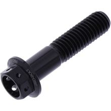 Tornillo JMP de 6 puntos M8x1,25 mm 35 mm aluminio de carreras negro para Yamaha WR R/X 125 cc año 2009 - 2017