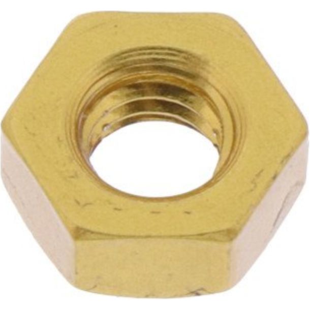 Écrou doré en aluminium JMP Bolt M4x0,7 mm