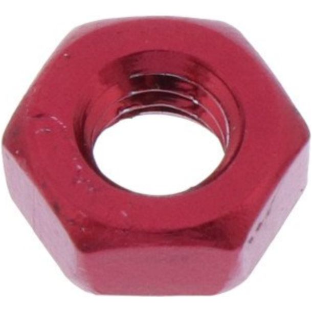 Mutter JMP Bolt M4x0,7mm Aluminium rot