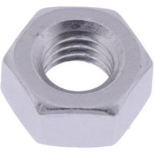 matice s levým závitem JMP Bolt M6x1,00mm hliník stříbrná