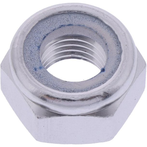 Écrou argenté en aluminium JMP Bolt M10x1,25 mm