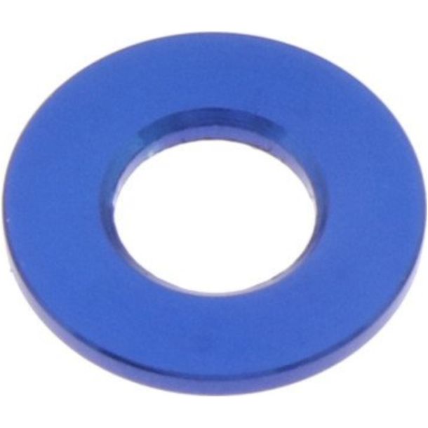 Unterlegscheibe JMP Bolt M4 Aluminium blau