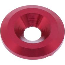JMP Bolt M5 aluminum red flat washer