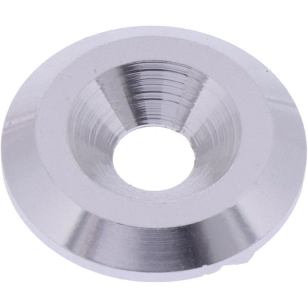 Rondella piatta in alluminio JMP Bolt M5 color argento