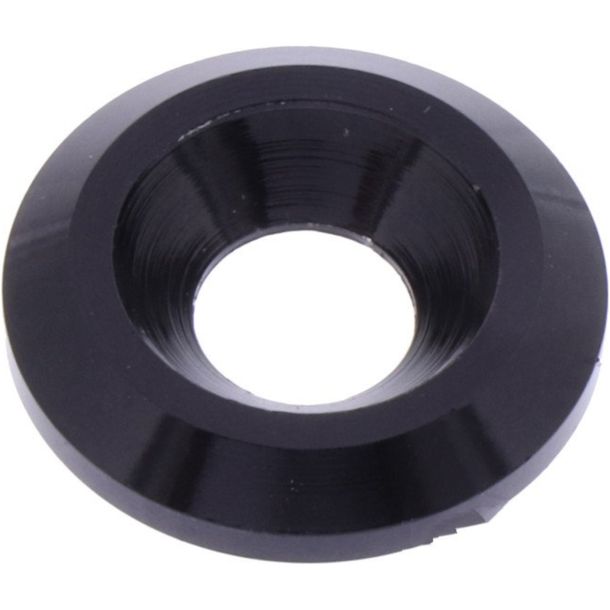 Rondella piatta nera in alluminio JMP Bolt M6