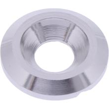 Laveuse plate argentée en aluminium JMP Bolt M6