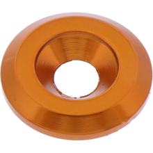JMP Bolt M6 aluminum orange flat washer