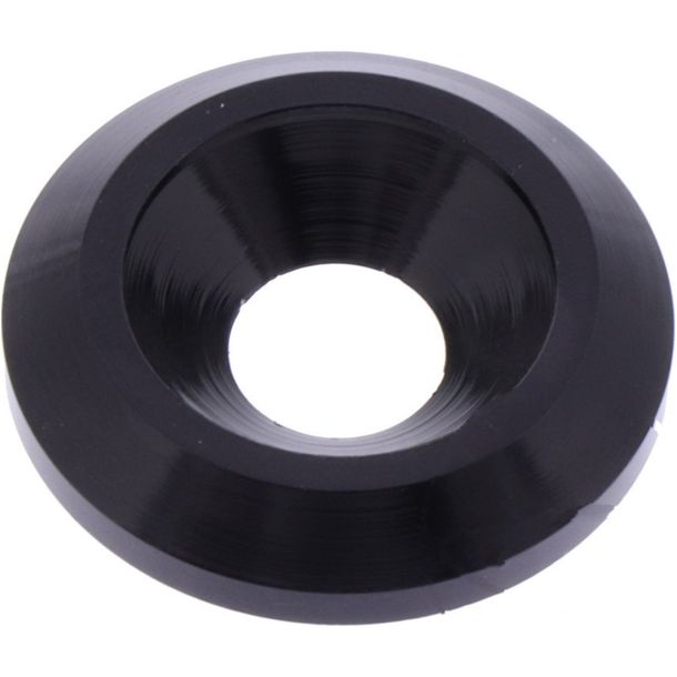 Laveuse plate noire en aluminium JMP Bolt M8