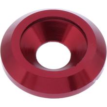 JMP Bolt M8 aluminum red flat washer