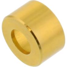 Casquillo de tornillo dorado de aluminio JMP Bolt M5