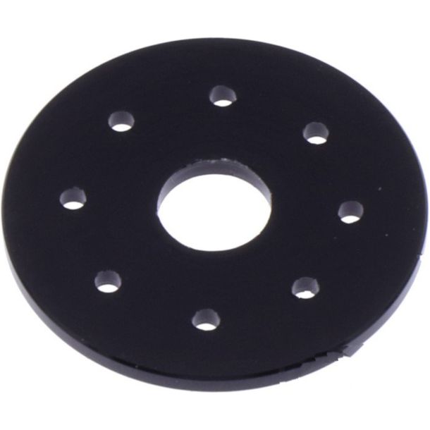 Rondella nera da corsa in alluminio JMP Bolt M6