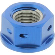 Dado pignone da corsa in alluminio JMP Bolt M10x1,25 mm, blu