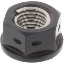 Dado pignone da corsa in alluminio nero JMP Bolt M10 x 1,25 mm per Suzuki GSX 12 FA F/GSF Bandit SA N S 50/80/90/110/125/150/160/185/