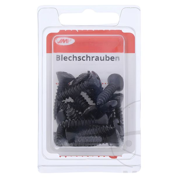 Blechschraube JMP 5,5x25mm schwarz 16 Stück