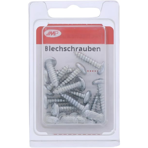 Nummernschildschraube JMP 4,8x19mm 16 Stück