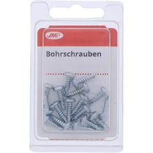 JMP 3.5 x 13 zinc-plated drilling screws, pack of 16