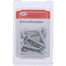 JMP 4.8x25 zinc-plated drilling screws 16 pieces